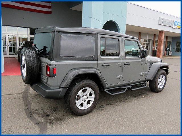 used 2021 Jeep Wrangler Unlimited car, priced at $30,987