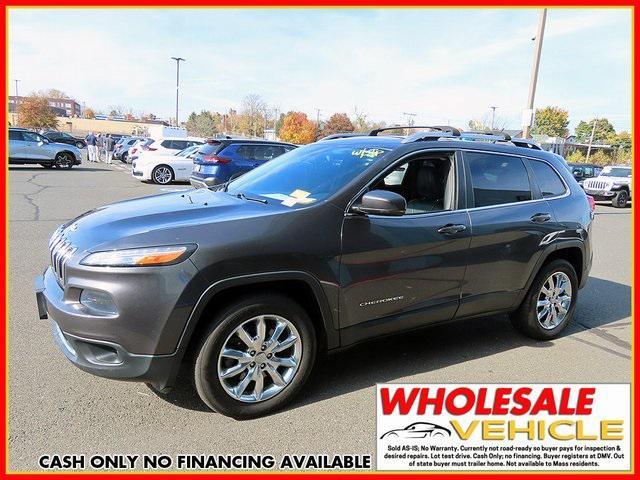 used 2015 Jeep Cherokee car, priced at $6,500