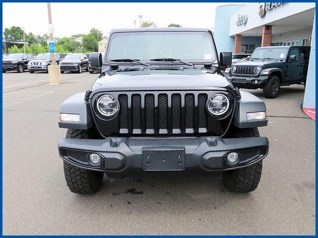 used 2021 Jeep Wrangler car, priced at $34,500