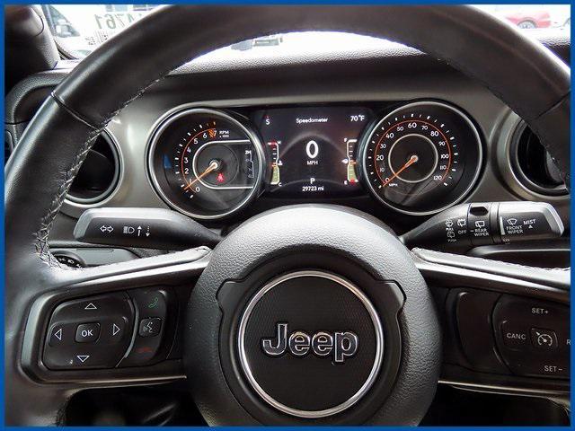 used 2021 Jeep Wrangler car, priced at $34,500