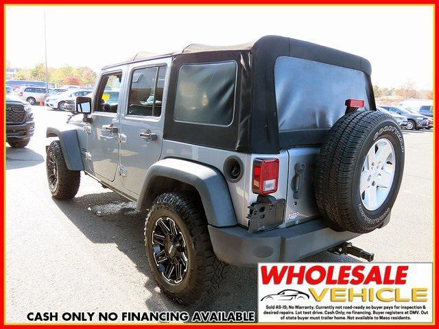 used 2013 Jeep Wrangler Unlimited car, priced at $12,000