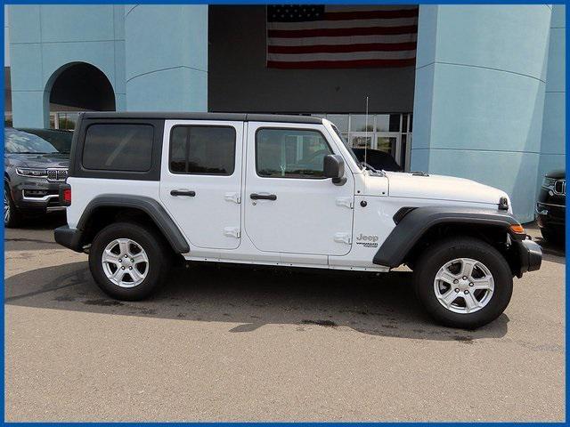 used 2020 Jeep Wrangler Unlimited car, priced at $32,499