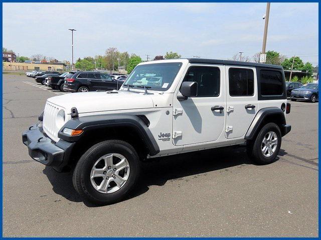 used 2020 Jeep Wrangler Unlimited car, priced at $31,851