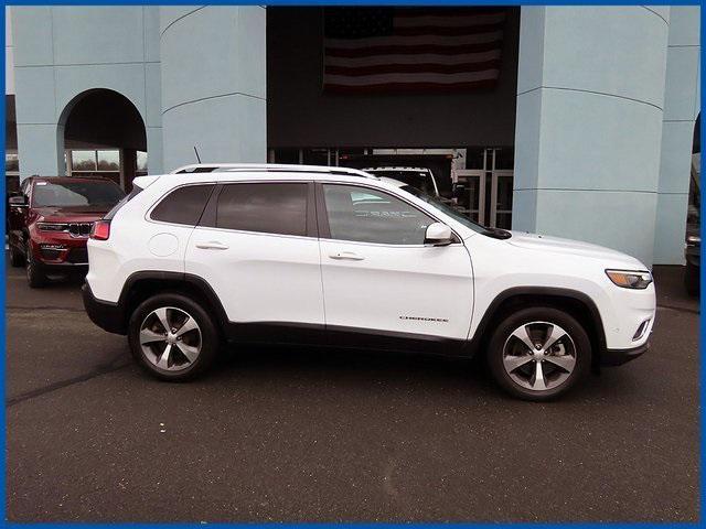 used 2021 Jeep Cherokee car, priced at $26,987