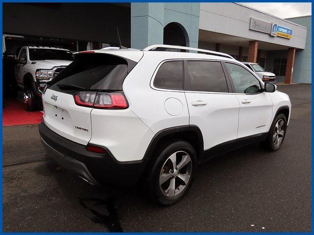 used 2021 Jeep Cherokee car, priced at $26,987