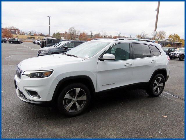 used 2021 Jeep Cherokee car, priced at $26,987