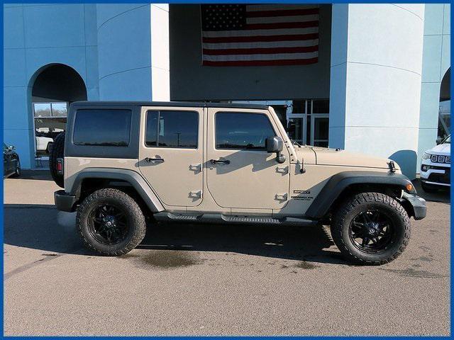 used 2017 Jeep Wrangler Unlimited car, priced at $18,987