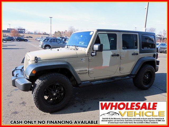 used 2017 Jeep Wrangler Unlimited car, priced at $16,000