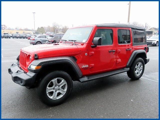 used 2021 Jeep Wrangler Unlimited car, priced at $32,899