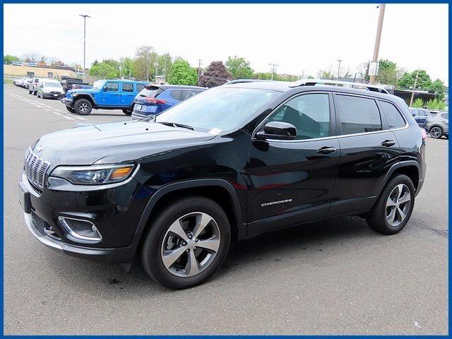 used 2021 Jeep Cherokee car, priced at $27,756