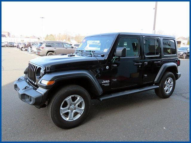 used 2021 Jeep Wrangler Unlimited car, priced at $35,999