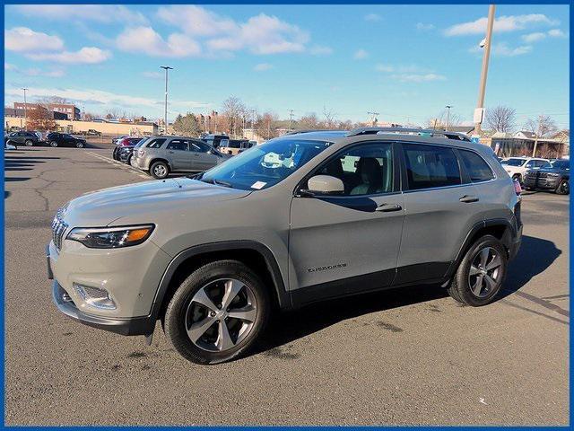 used 2021 Jeep Cherokee car, priced at $26,987