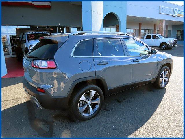 used 2021 Jeep Cherokee car, priced at $26,987