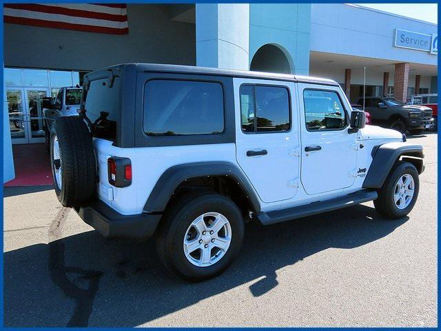 used 2021 Jeep Wrangler Unlimited car, priced at $31,987