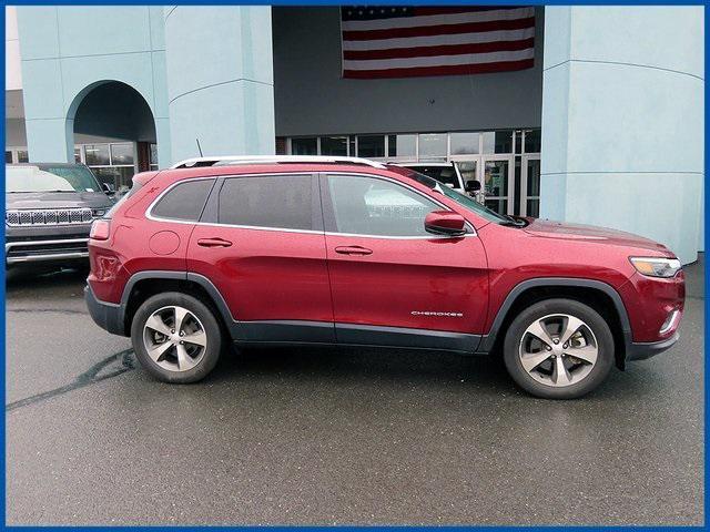 used 2021 Jeep Cherokee car, priced at $26,150