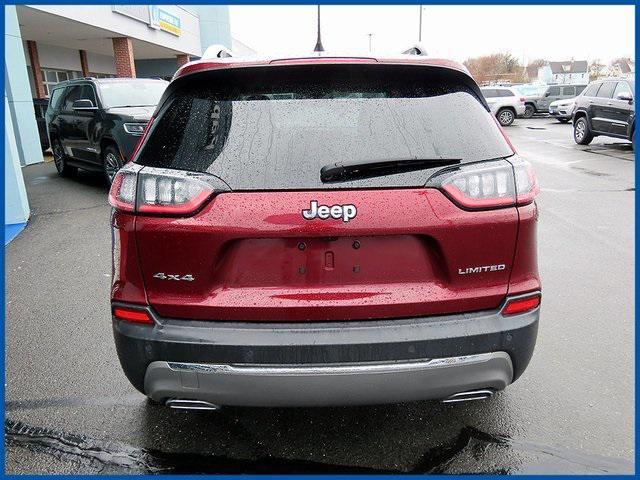 used 2021 Jeep Cherokee car, priced at $26,150