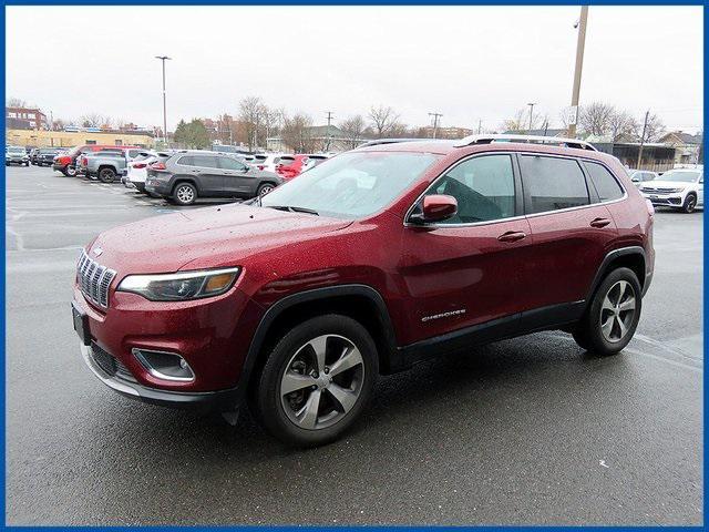 used 2021 Jeep Cherokee car, priced at $28,848