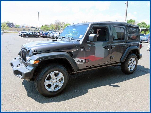 used 2021 Jeep Wrangler Unlimited car, priced at $35,776