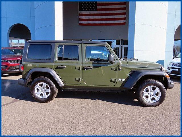 used 2020 Jeep Wrangler Unlimited car, priced at $26,987