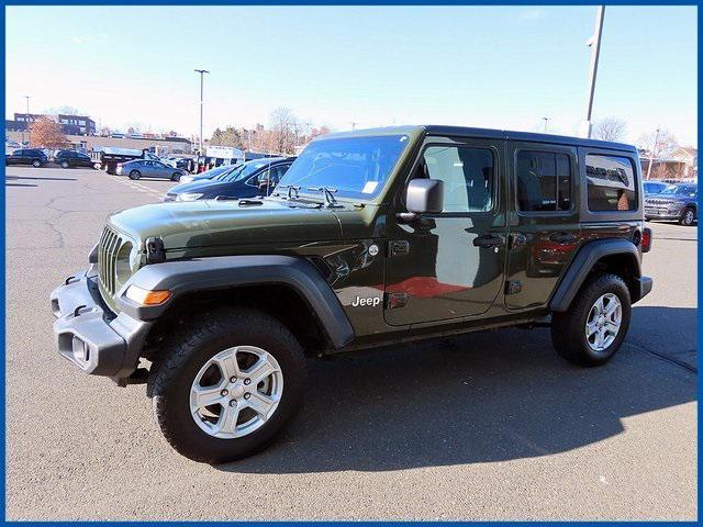 used 2020 Jeep Wrangler Unlimited car, priced at $26,987