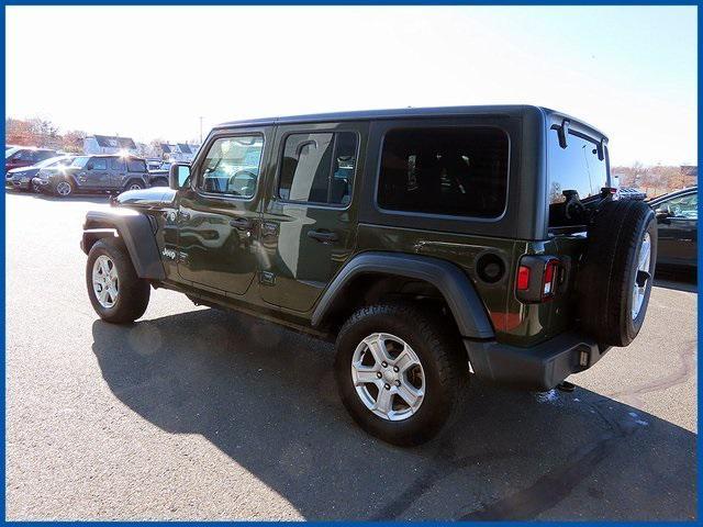 used 2020 Jeep Wrangler Unlimited car, priced at $26,987