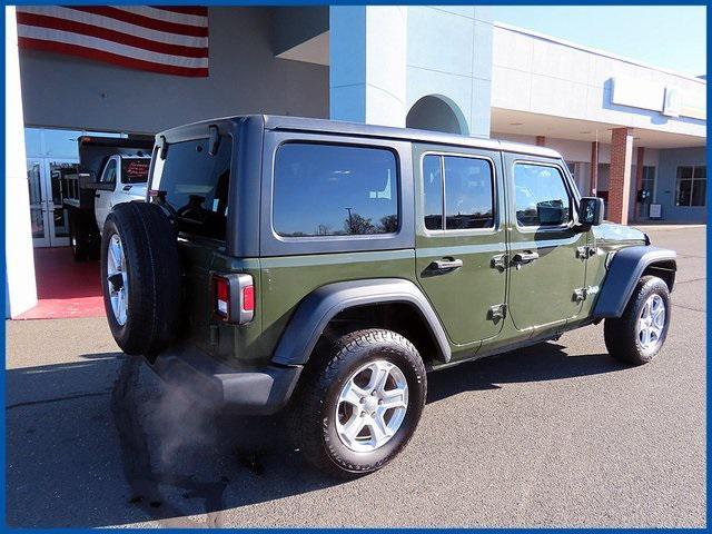 used 2020 Jeep Wrangler Unlimited car, priced at $23,987