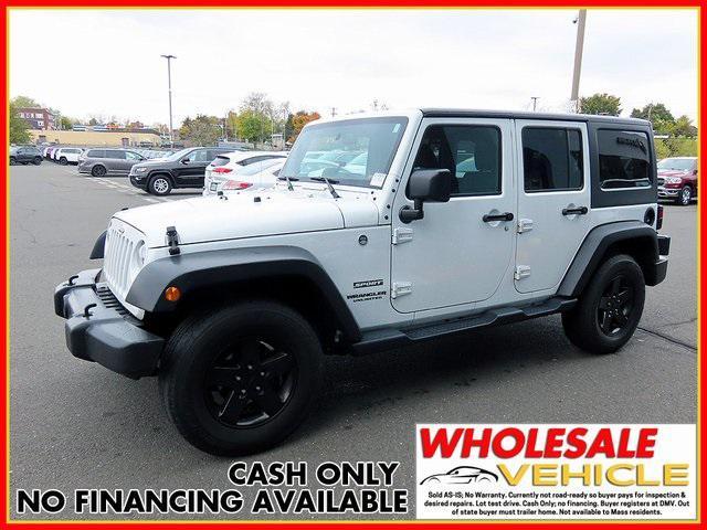 used 2017 Jeep Wrangler Unlimited car, priced at $13,500