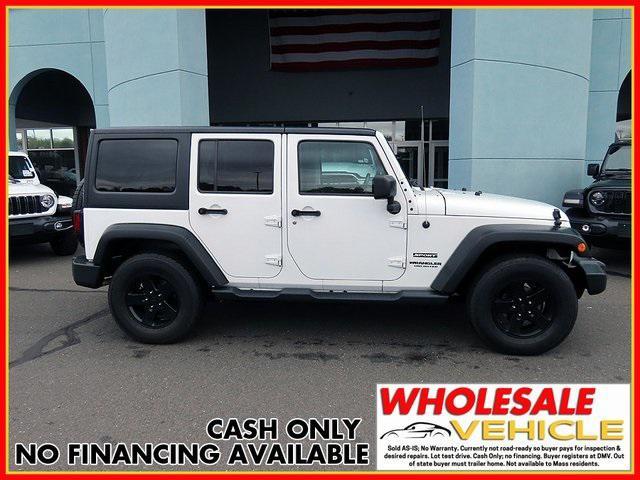 used 2017 Jeep Wrangler Unlimited car, priced at $13,500