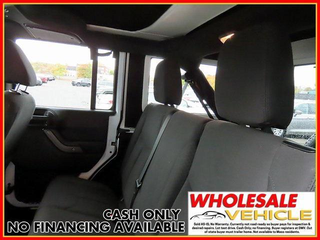 used 2017 Jeep Wrangler Unlimited car, priced at $13,500