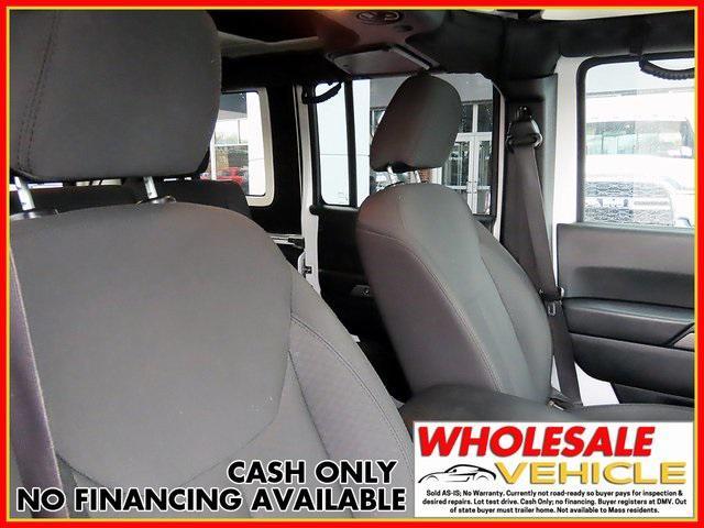 used 2017 Jeep Wrangler Unlimited car, priced at $13,500