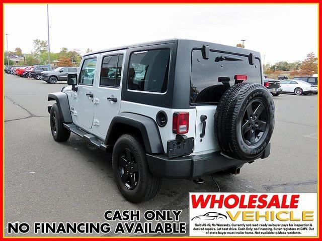 used 2017 Jeep Wrangler Unlimited car, priced at $13,500