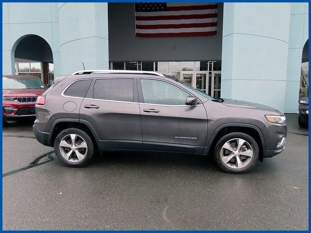 used 2021 Jeep Cherokee car, priced at $26,987