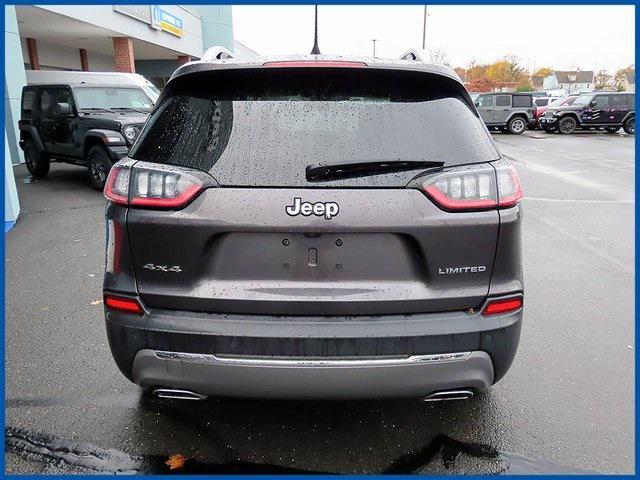 used 2021 Jeep Cherokee car, priced at $26,987