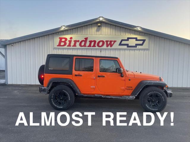 used 2012 Jeep Wrangler Unlimited car, priced at $16,690