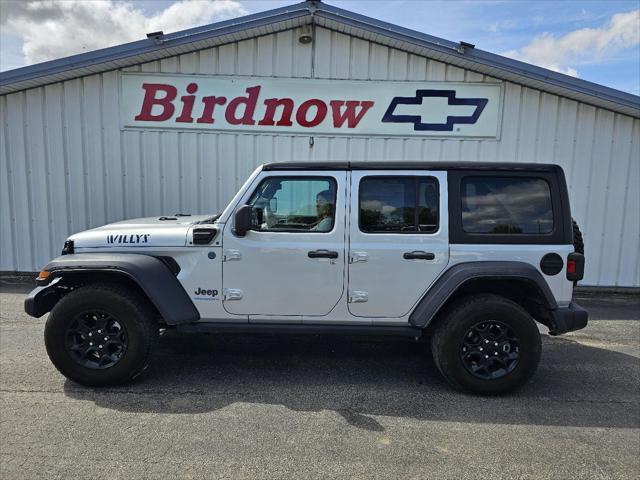 used 2023 Jeep Wrangler 4xe car, priced at $29,699