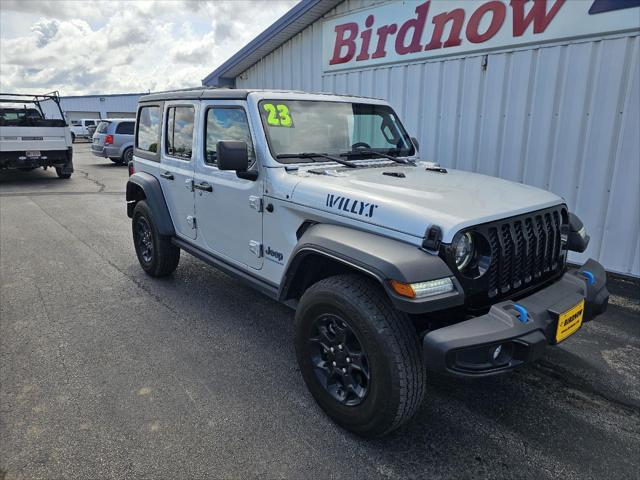 used 2023 Jeep Wrangler 4xe car, priced at $29,699