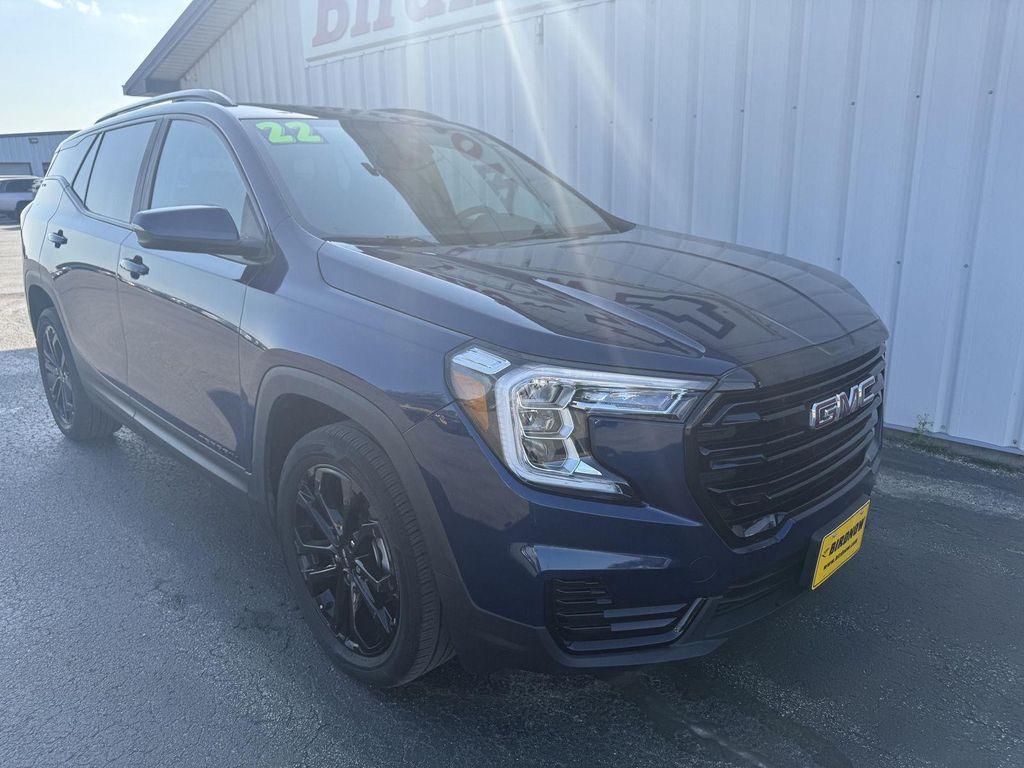 used 2022 GMC Terrain car, priced at $24,935