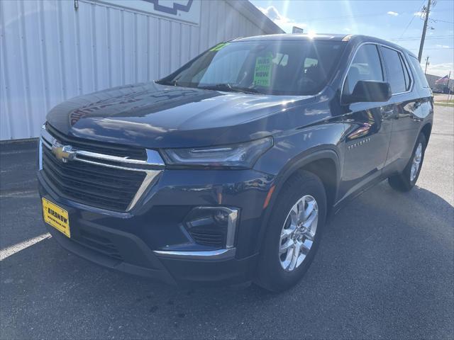 used 2022 Chevrolet Traverse car, priced at $27,990