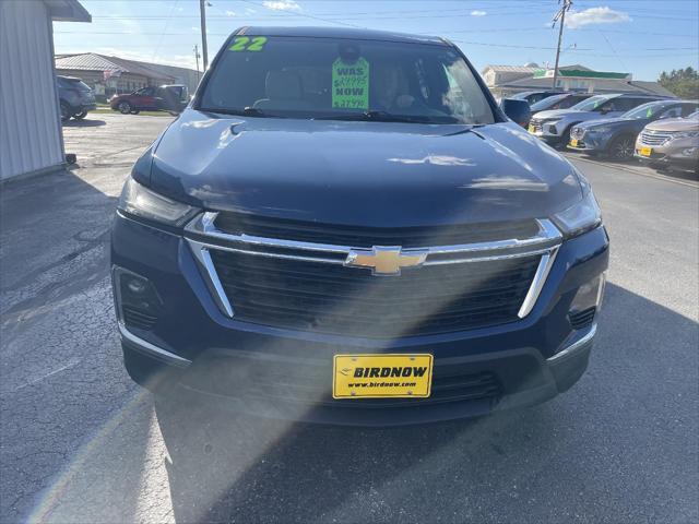 used 2022 Chevrolet Traverse car, priced at $27,990