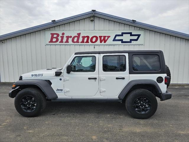 used 2023 Jeep Wrangler 4xe car, priced at $27,899