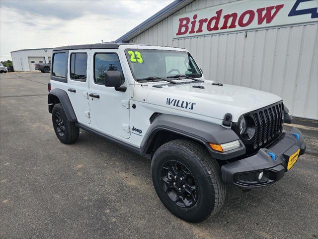 used 2023 Jeep Wrangler 4xe car, priced at $27,899