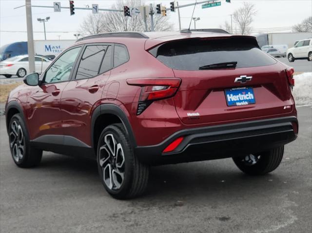 new 2025 Chevrolet Trax car, priced at $26,190