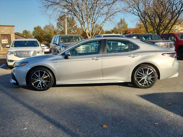 used 2021 Toyota Camry car, priced at $21,592