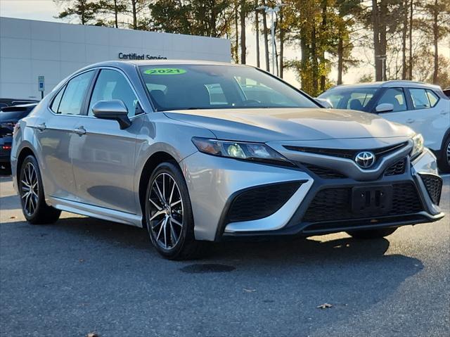 used 2021 Toyota Camry car, priced at $21,592