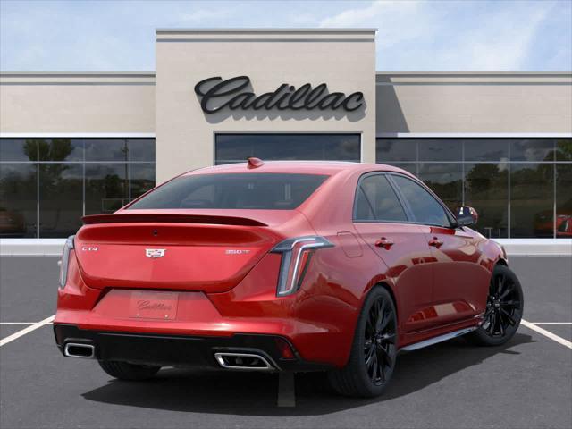 new 2025 Cadillac CT4 car, priced at $50,560