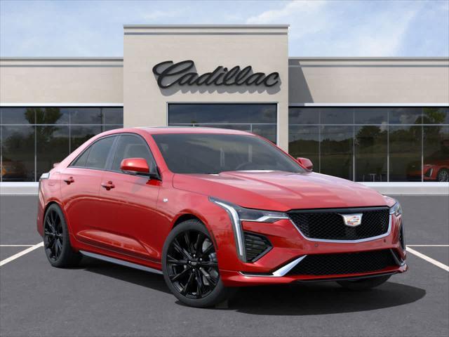 new 2025 Cadillac CT4 car, priced at $50,560