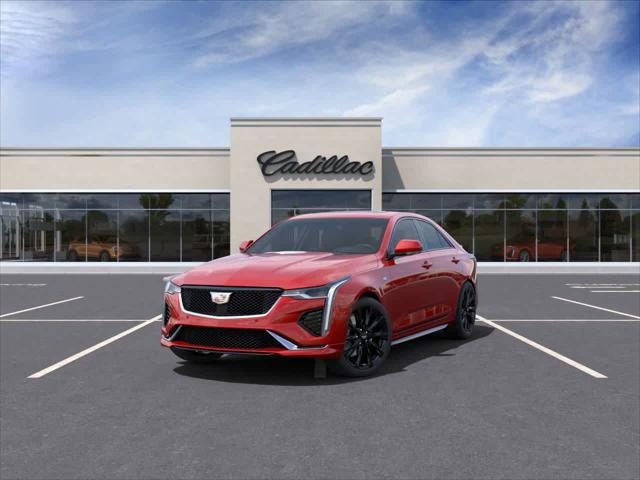 new 2025 Cadillac CT4 car, priced at $50,560