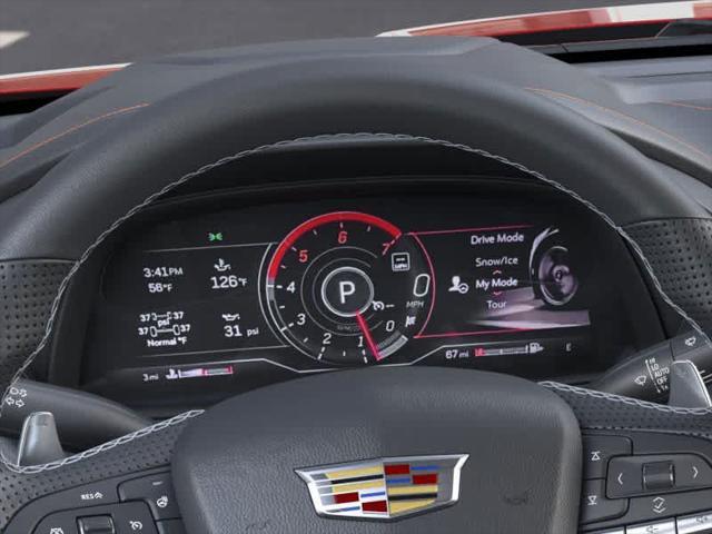 new 2025 Cadillac CT4 car, priced at $50,560