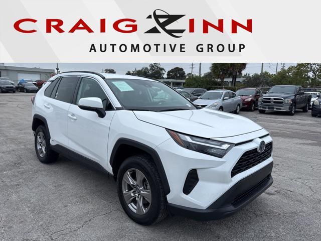 used 2022 Toyota RAV4 Hybrid car, priced at $32,988