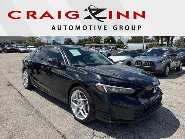 used 2025 Honda Civic car, priced at $20,988